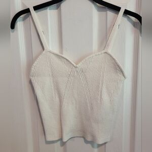 Wild Fable Cream Ribbed Camisole